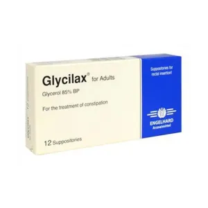 Glycilax For Adults Suppositories 12 Pcs