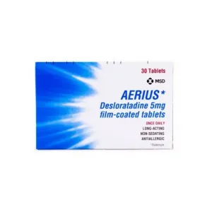 Aerius 5mg Tablets 30 Pcs