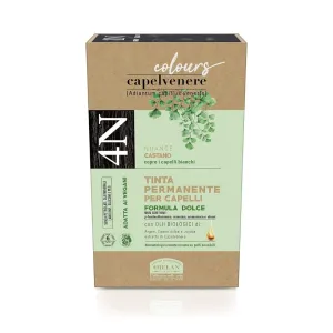Helan Capelvenere Colours Permanent Hair Dye 4N Brown 50ml
