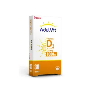 Ditamin Vitamin D3 Tablets 1,000 IU 30 Pcs