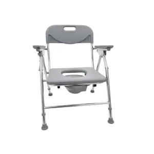 CA6996L Aluminium Commode Chair PE Seat