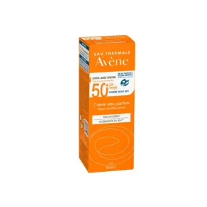 Avene SPF50 Invisible Finish Fragrance Free Cream 50ml (Offer 1+1)