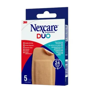 Nexcare Duo Bandages 51mm x 102mm 5 Pcs