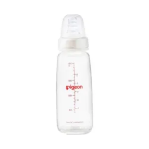 Pigeon Glass Feeding Bottle With Transparent Cap K-6 200ml