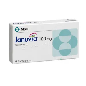 Januvia 100mg Tablets 28 Pcs