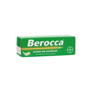 Berocca Calcium & Magnesium Effervescent Tablets 10 Pcs