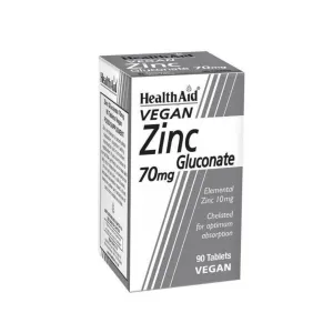 HealthAid Zinc 70mg Tablets 90 Pcs