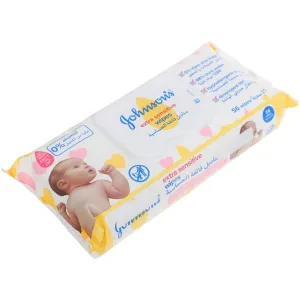 Johnson's Baby Extra Sensitive Wipes 56 Pcs