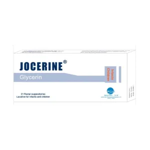 Jocerine Glycerin Infant & Children Suppositories 21 Pcs
