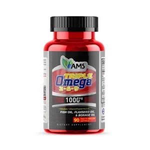 AMS Triple Omega 3-6-9 1000mg Softgels 90 Pcs