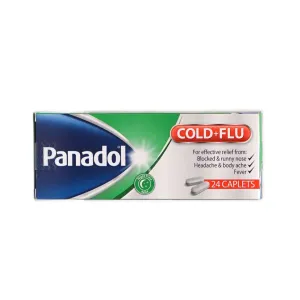 Panadol Cold & Flu Green Tablets 24 Pcs