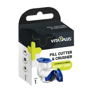 Vitaplus Pill Cutter Lightweight & Compact Pocket Sized
