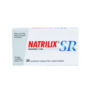 Natrilix SR 1.5mg Tablets 30 Pcs