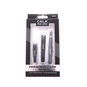 Cala For Men Personal Care Trio Grooming Tools Matte Black