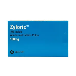 Zyloric 100mg Tablets 100 Pcs