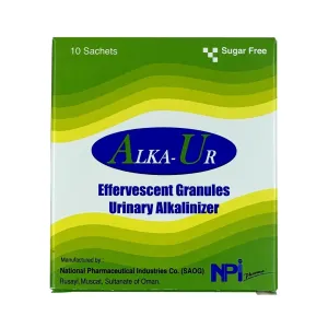 Alka-Ur Effervescent Granules 40gm 10 Sachets