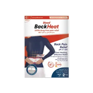 Blood Back Pain Relief Heat Patch 2 Pcs