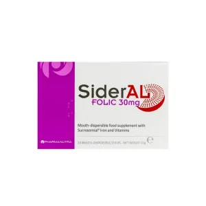SiderAL Folic 30mg Mouth Dispersible 20 Pcs