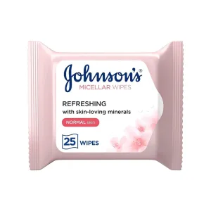 Johnson's Micellar Wipes Refreshing 25 Pcs