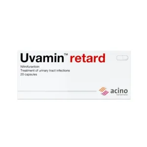 Uvamin Retard 100mg Capsules 20 Pcs