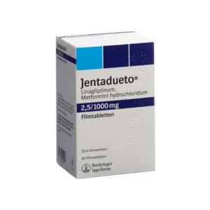 Jentadueto 2.5mg/1000mg Tablets 60 Pcs