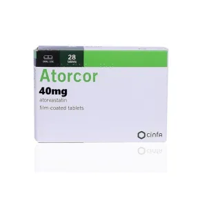 Atocor 40mg Tablets 28 Pcs