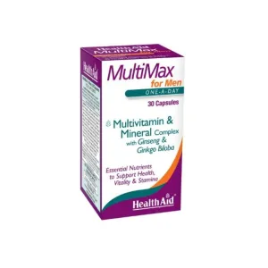 HealthAid Multi Max For Men 30 Pcs