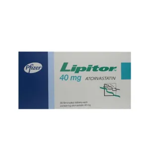 Lipitor 40mg Tablets 30 Pcs