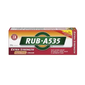 Rub A535 Extra Heat Cream 100gm