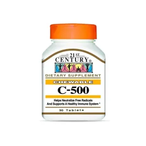 21st Century Vit C-500 Chewable 30 Pcs