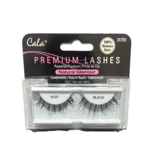 Cala Natural Glamour WSP Black Premium Eyelashes 1 Pair