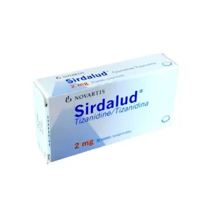 Sirdalud 2mg Tablets 30 Pcs