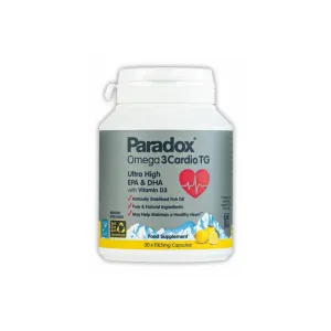 Paradox Omega 3 Cardio TG Capsules 30 Pcs