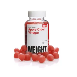 T-RQ Apple Cider Vinegar Adult Gummies 60 Pcs