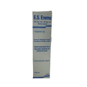 E.S Enema 161mg/ml + 59mg/ml 135ml