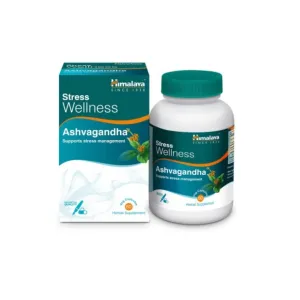 Himalaya Stress Wellness Ashvagandha Capsules 60 Pcs