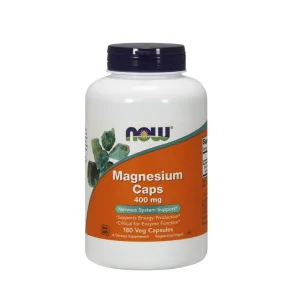 Now Magnesium 400mg Capsules 180 Pcs