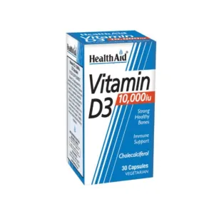 HealthAid Vitamin D3 10,000 IU Capsules 30 Pcs