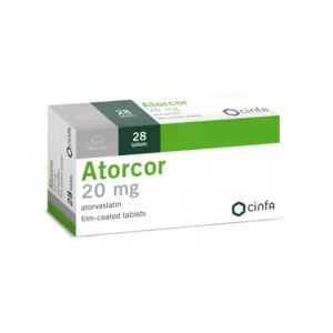 Atorcor 20mg Tablets 28 Pcs