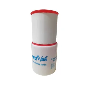 Med Lab Non-Sterile Silk Tape 5cmx9.1m 1 Pc