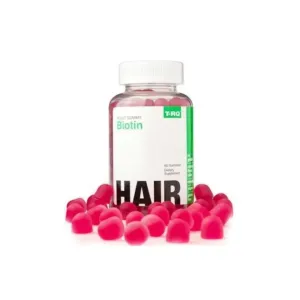 T-RQ Adult Gummy Biotin Hair Gummies 60 Pcs