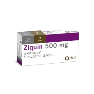 Ziquin 500mg Tablets 7 Pcs