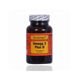 Sentinel Omega 3 Plus D Softgels 60 Pcs