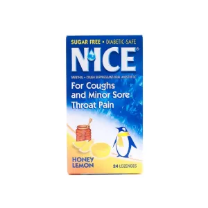 Nice Honey Lemon Flavor Lozenges 24 Pcs