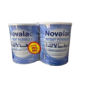 Novalac N1 Infant Formula Milk (0-6m) 2x800gm (Offer Pack)