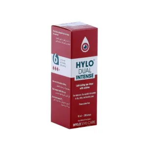 Hylo Dual Intense Lubricating Eye Drops 10ml