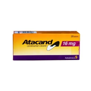 Atacand 16mg Tablets 28 Pcs