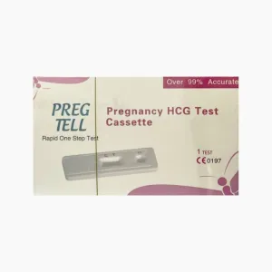 Preg Tell Pregnancy HCG Test Cassette Rapid One Step Test