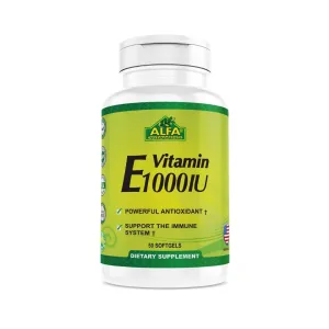 Alfa Vitamin E 1000 IU Softgels 50 Pcs