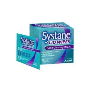 Systane Lid Wipes Eyelid Cleansing Wipes 30 Pcs